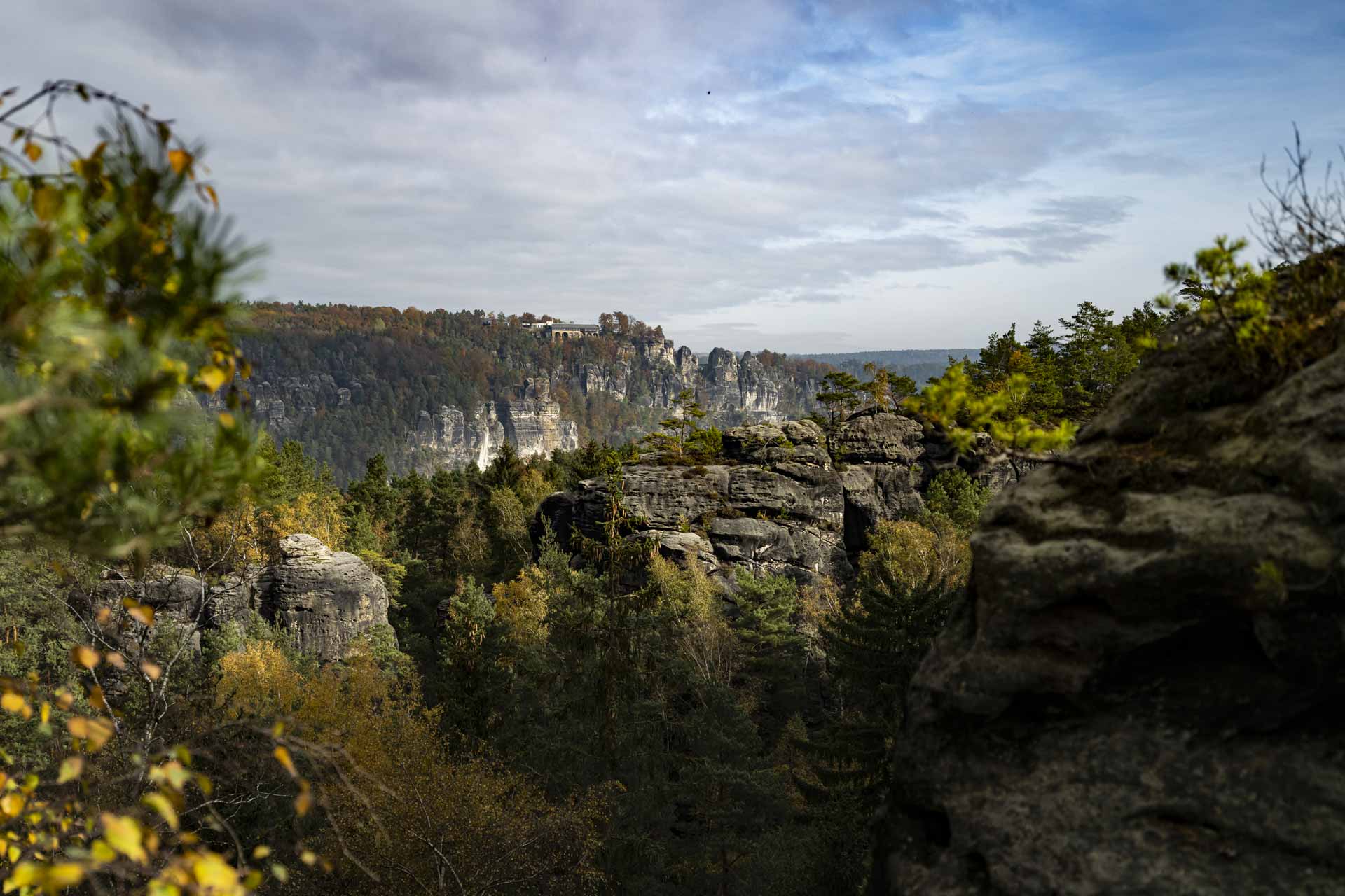 Die Felsenwelt der Sächsischen Schweiz